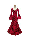 Taille 38. Robe Robe Flamenca. Mod.  Maravilla Rojo 271.901€ #50329MARAVILLARJ38
